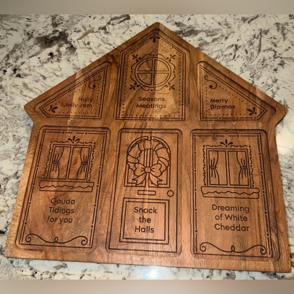 Kirklands Other - Kirkland’s Home Christmas Cheeky Gingerbread House Charcuterie Board